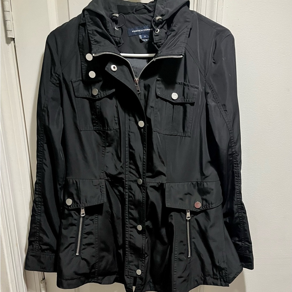 French Connection Coat With Removable Hoodie - image 2